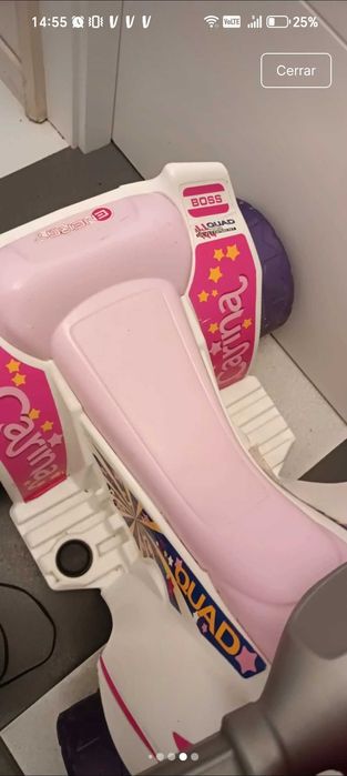 Mota electrico para menina 2-3 anos