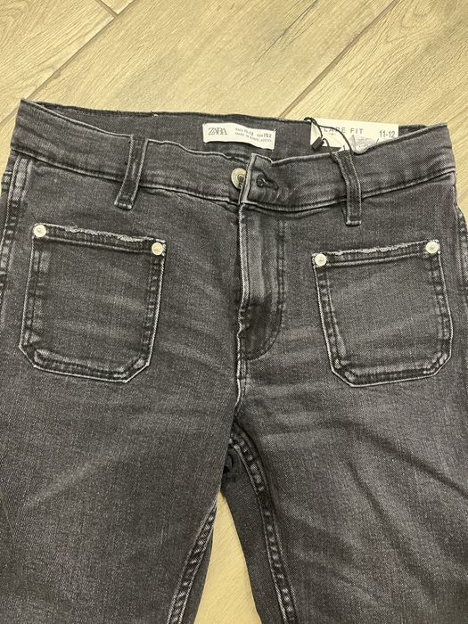 Джинсы Zara клеш для девочки размер 11-12 лет (152)цена 800 грн