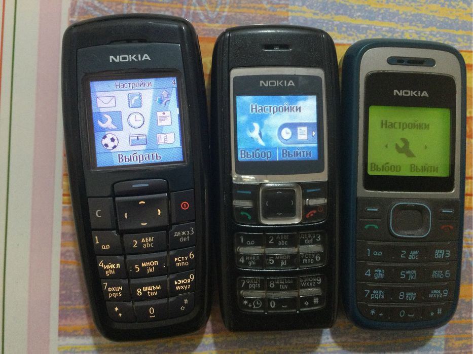 Кнопочный телефон нокия 1200/1600/2600