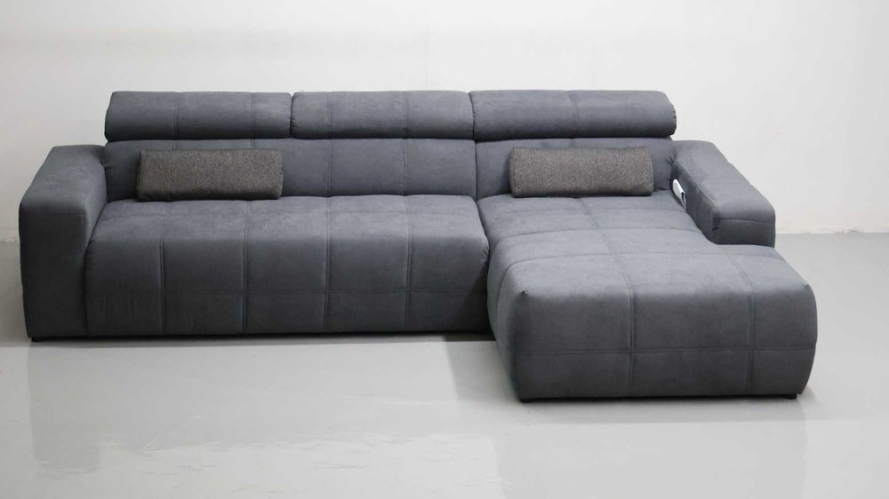 TCc TLB DESIGN narożnik regulowane zagłówki rogówka sofa kanapa popiel