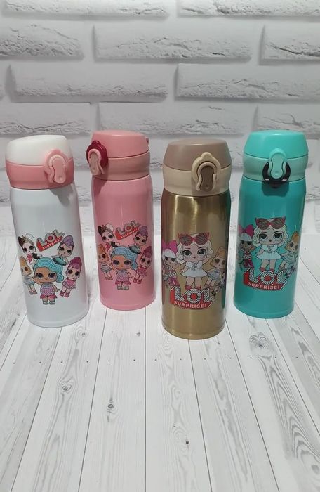 Детский термос для девочки LOL 350мл.