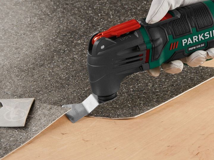 Urządzenie Wielofunkcyjne Parkside 4w1 + Akcesoria