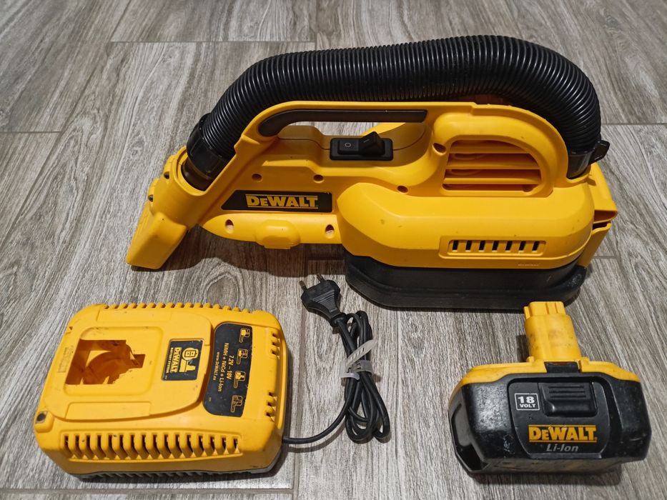 odkurzacz DeWalt DC515 bateria Lion ładowarka