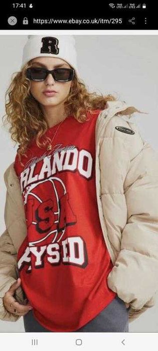 Футболка оверсайз h&m