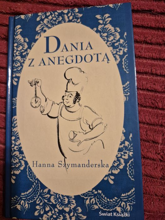 Książka dania z anegdotą