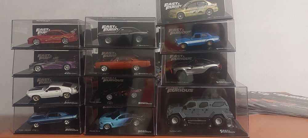 Carros velocidade furiosa 1:43