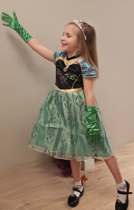 Карнавальна сукня Анни з Холодного Серця