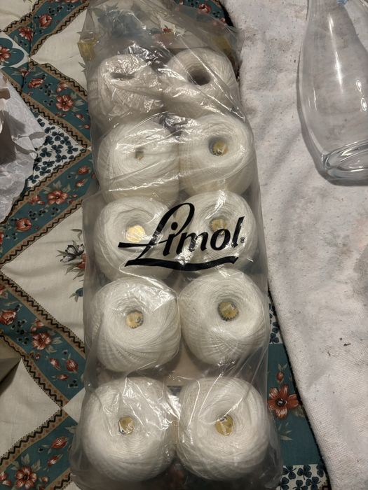 Rolo de algodão  19 rolos marca limol 100% Algodão mercerizado