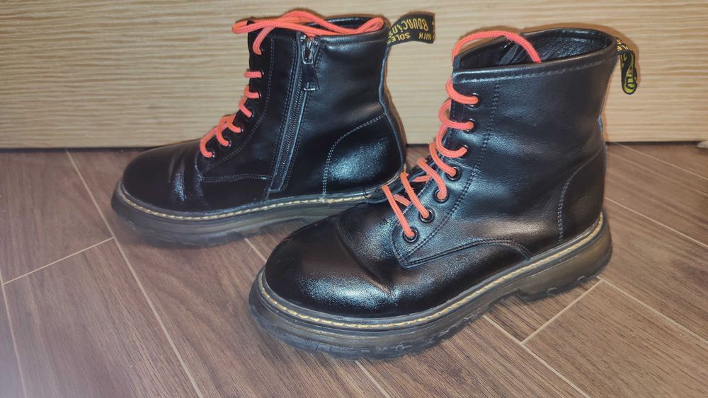 Чисто Кожаные Ботинки Хайкеры YALASOU Еврозима 38-й (25 см) Отл. Сост.