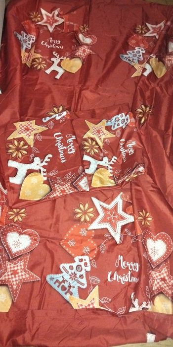 Pościel świąteczna z mikrofibry 160x200