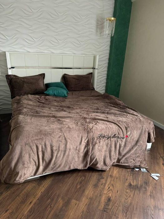 Постель Моника  плюш велюрова тепла постіль Моніка