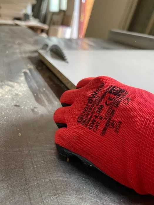 Rękawice robocze GW-L308 powlekane lateksem EN388 240 par rozmiar 11