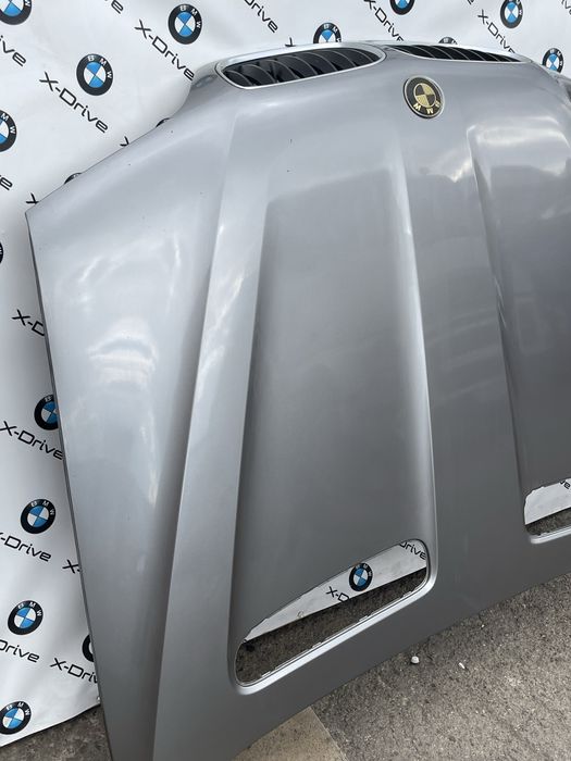 Капот BMW X5 E53 Рестайлінг 472/7 Sterlinggrau Metallic Сірий Металік БМВ Рест