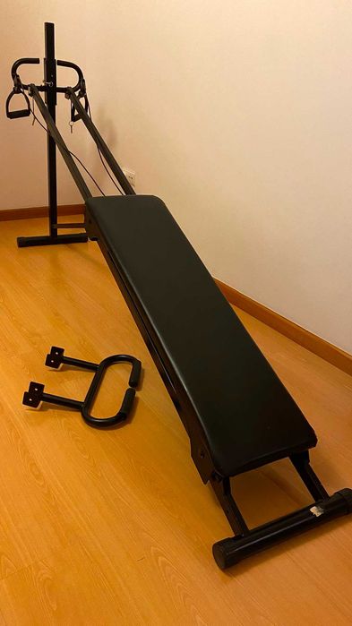Banco ginásio musculação (+ de  32 exercícios) movimentos livres (novos pelos 300€!)