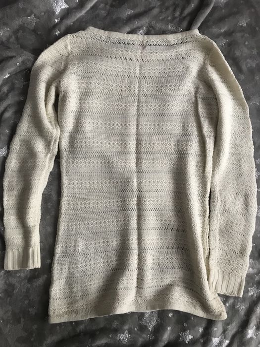 Only ciepły sweter kardigan bluzka kremowy rozm. 40 L #3