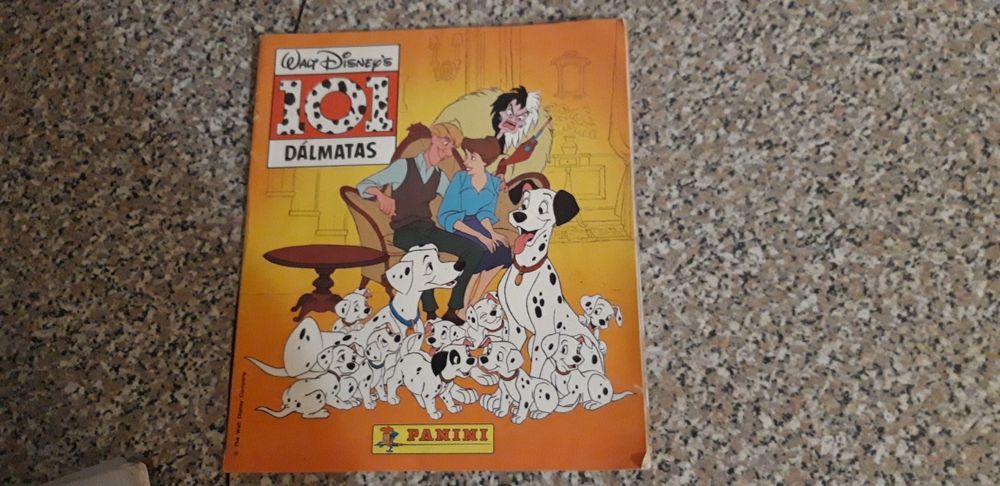 Caderneta Antiga Os 101 Dálmatas