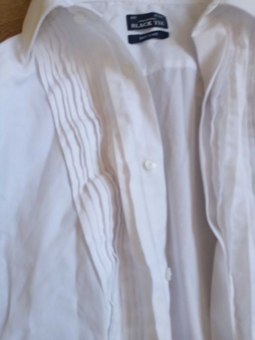 Танцевальная фрачная рубашка под фрак или жилет, английская, р.44.5