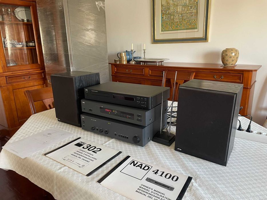 Aparelhagem HI-Fi NAD