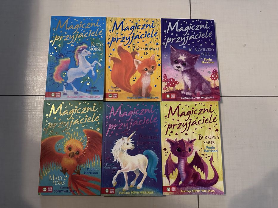 Książki z serii Magiczni przyjaciele