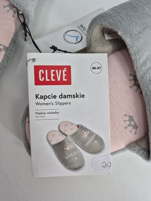 Nowe kapcie królowa dramatu rozmiar 36/37