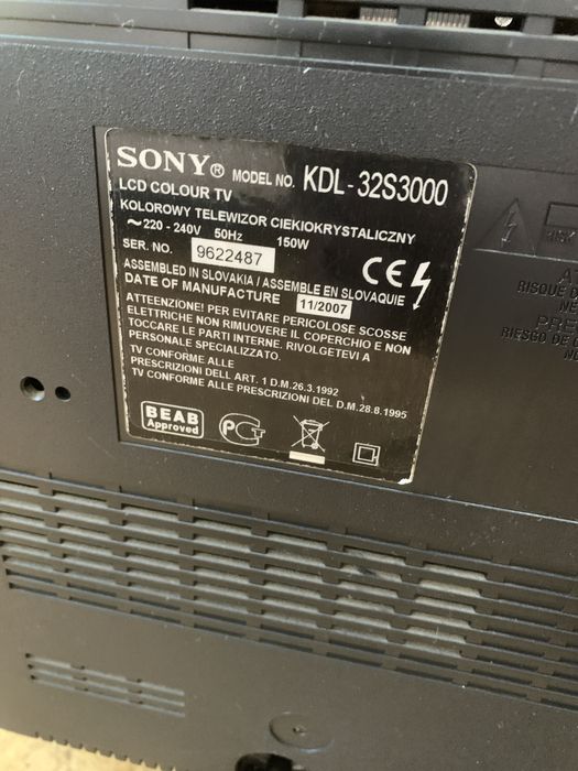 Telewizor Sony Bravia 32’