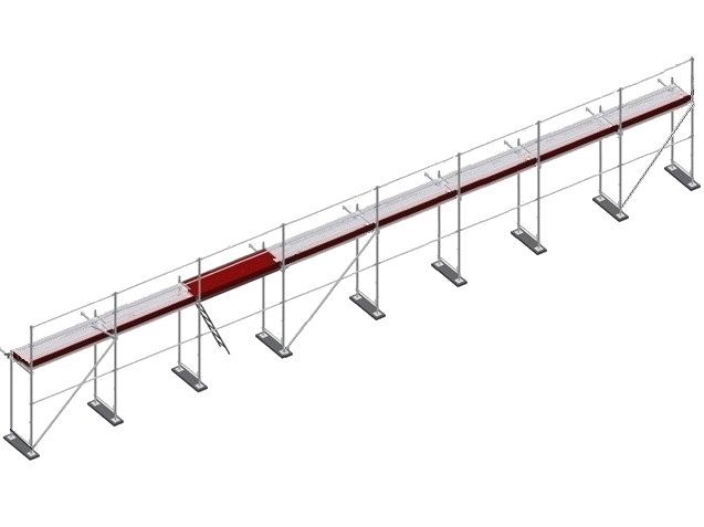 Rusztowanie elewacyjne PLETTAC NOWE 108 m2 za 5899 zł