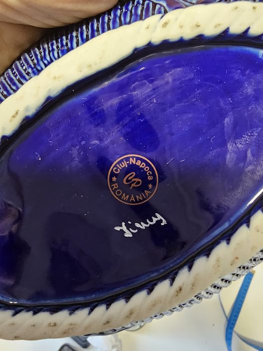 Ceramiczna ozdobna miseczka Made in Romania