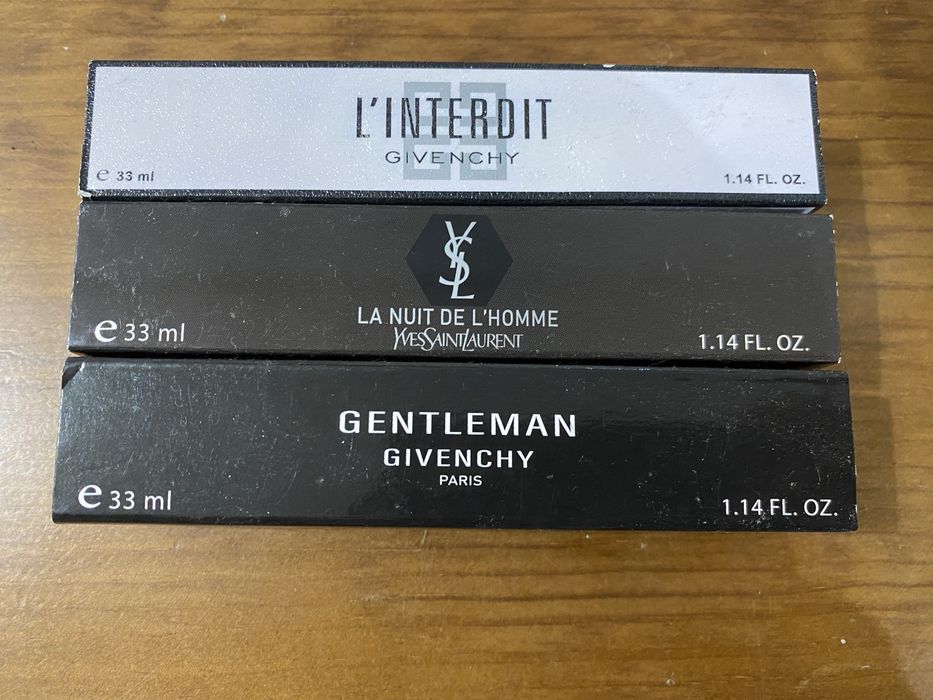 Perfumes diversos 33ml - Novos