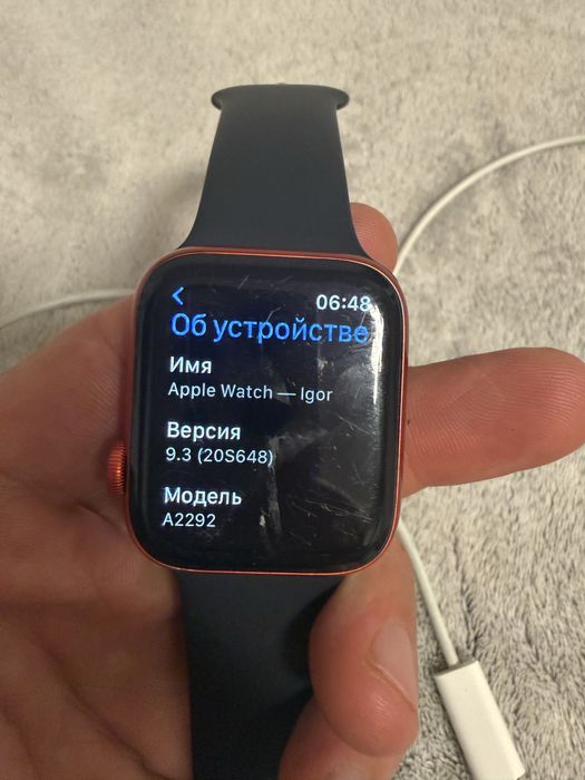 Apple Watch 6 product red 44 mm A2292