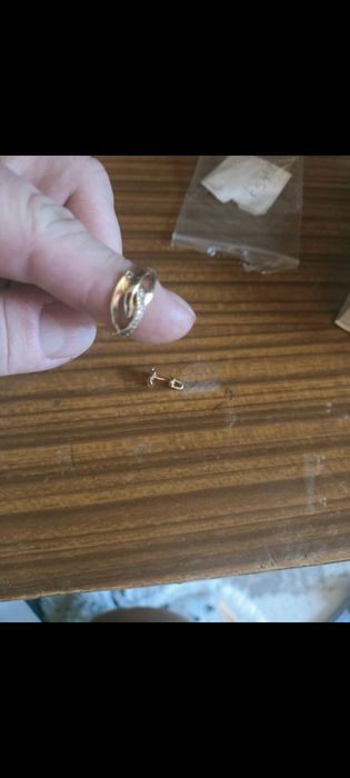 Złote kolczyki damskie 585