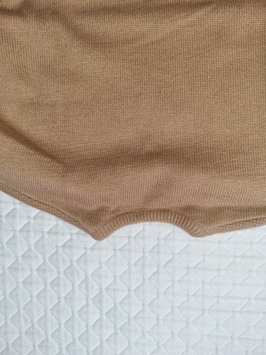 Sweter brązowy z H&M