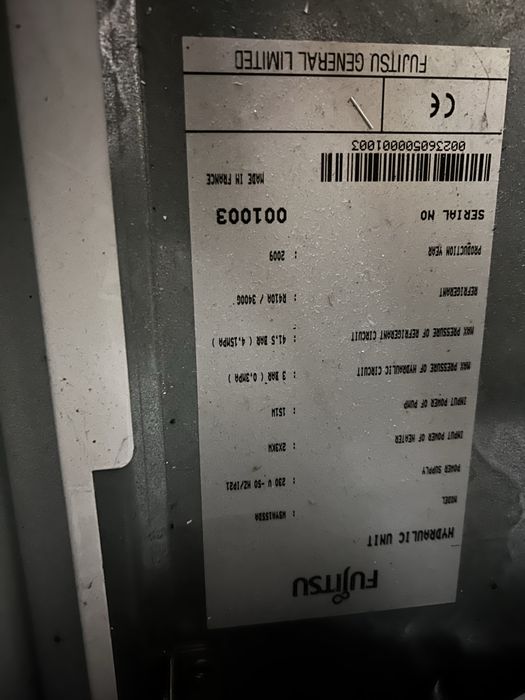 Pompa ciepla 14 kW fujitsu