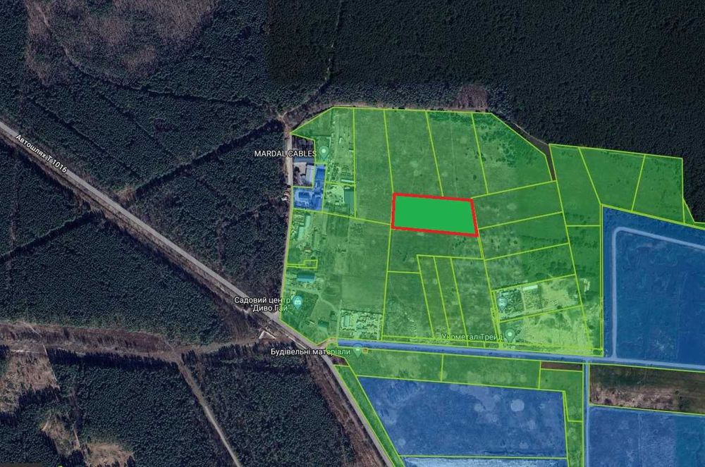 Гнедин земельный участок 2га под коммерцию