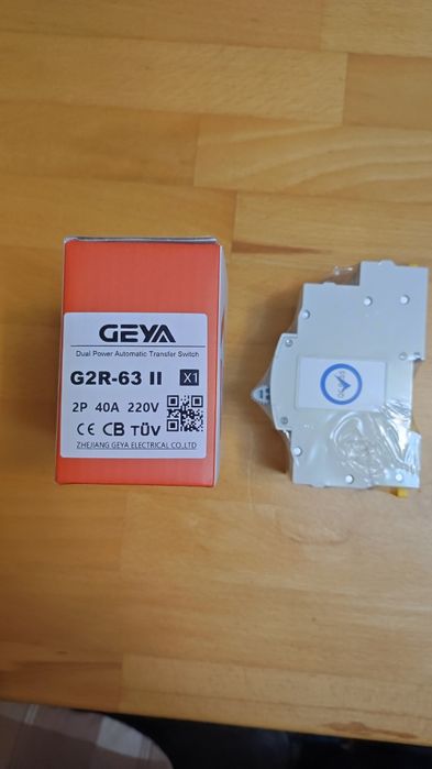 Автоматичний перемикач АВР Geya 40 А