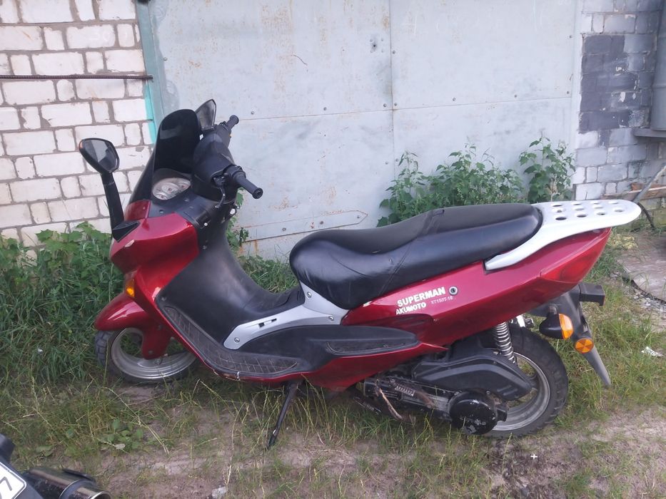 Скутер в хорошем состоянии