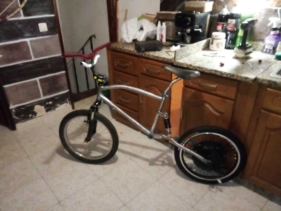 BMX elétrica projeto DIY