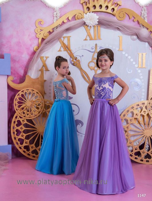 Дитяча святкова новорічна сукня