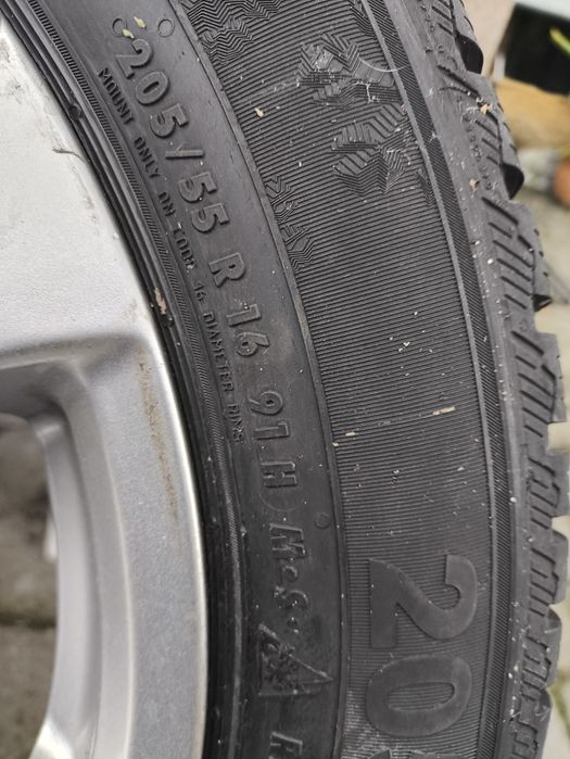 Komplet 4 kół zima  na Alu