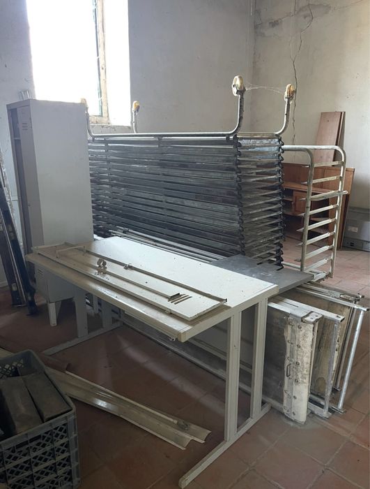 Equipamentos Padaria - Variado Material de Inox e Escritório