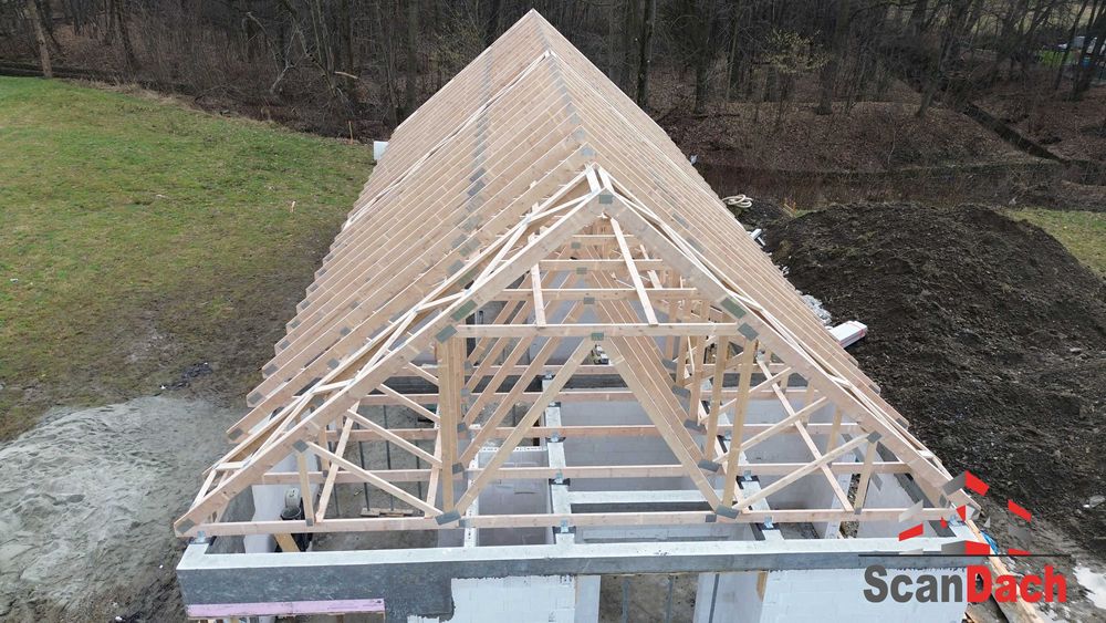 Wiązary dachowe, kratownice, bindry, konstrukcje dachowe