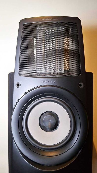 Colunas SONY Electrostaticas SA-EX100 Amplificadas 2x65 Watts RMS