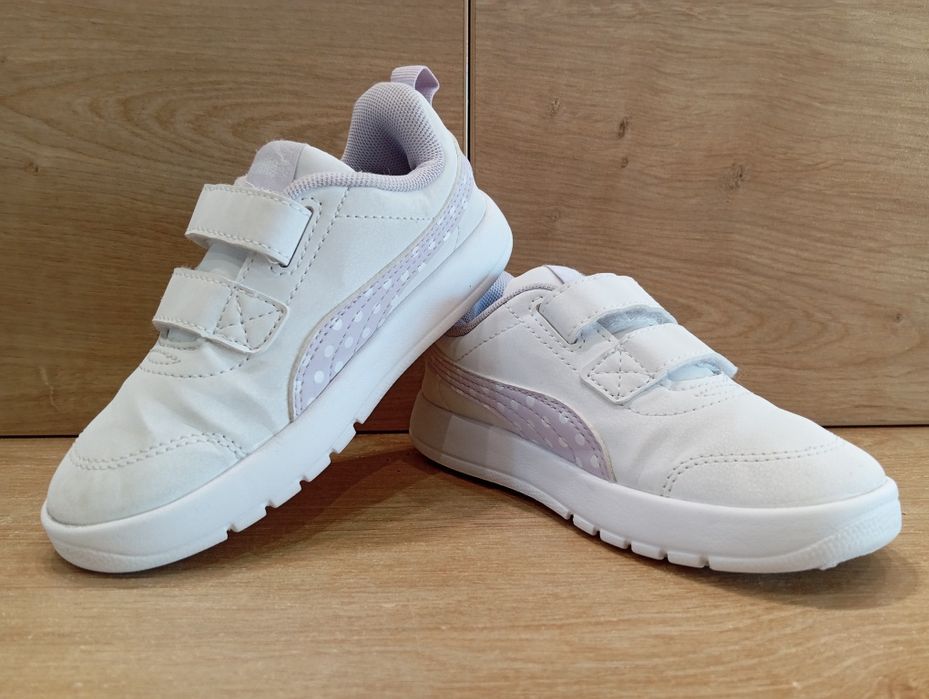 Puma 04 Courtflex V3 Inf 398759-04 Buty Sportowe Dziewczęce Rozm. 26