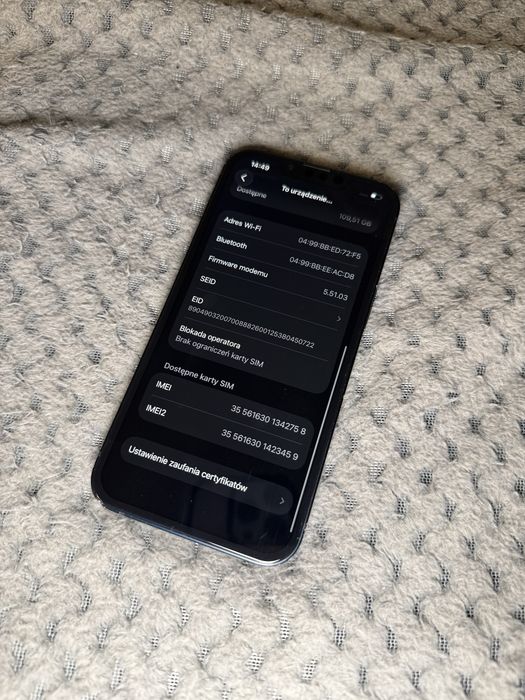 Iphone 13 czarny 88%
