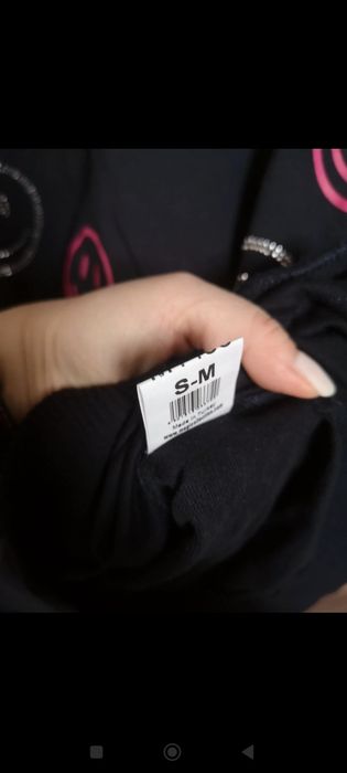 Przepiękna nowa granatowa bluza megi na S M L