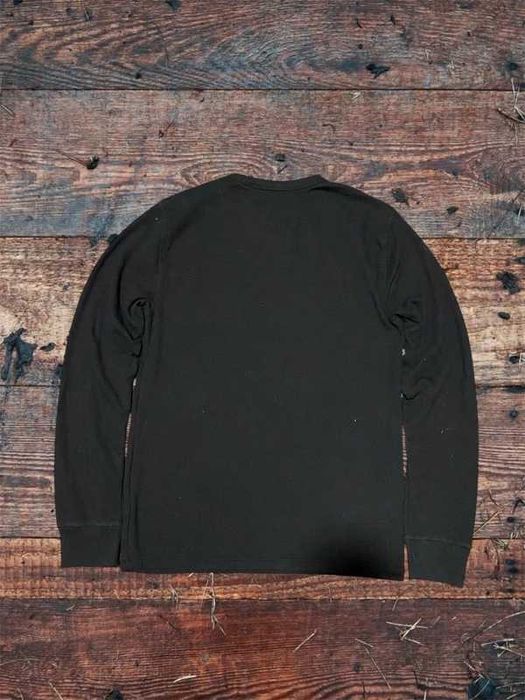 Cienka bluza longsleeve CAT Caterpillar S czarny black workwear