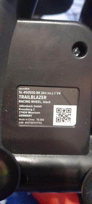 Руль Speed-Link Trailblazer Racing Wheel  для PS4/Xbox one/PS3 (SL450)
