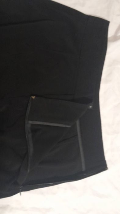 Spodnie letnie garniturowe szerokie