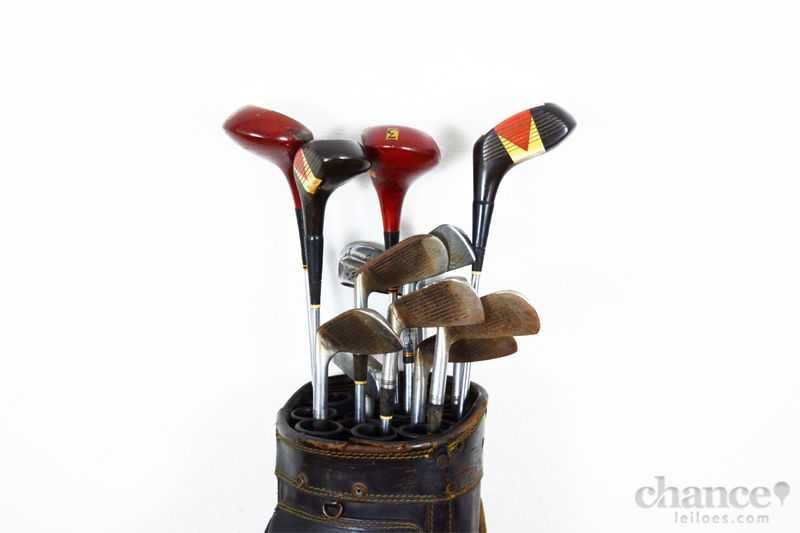 Saco de golfe vintage.