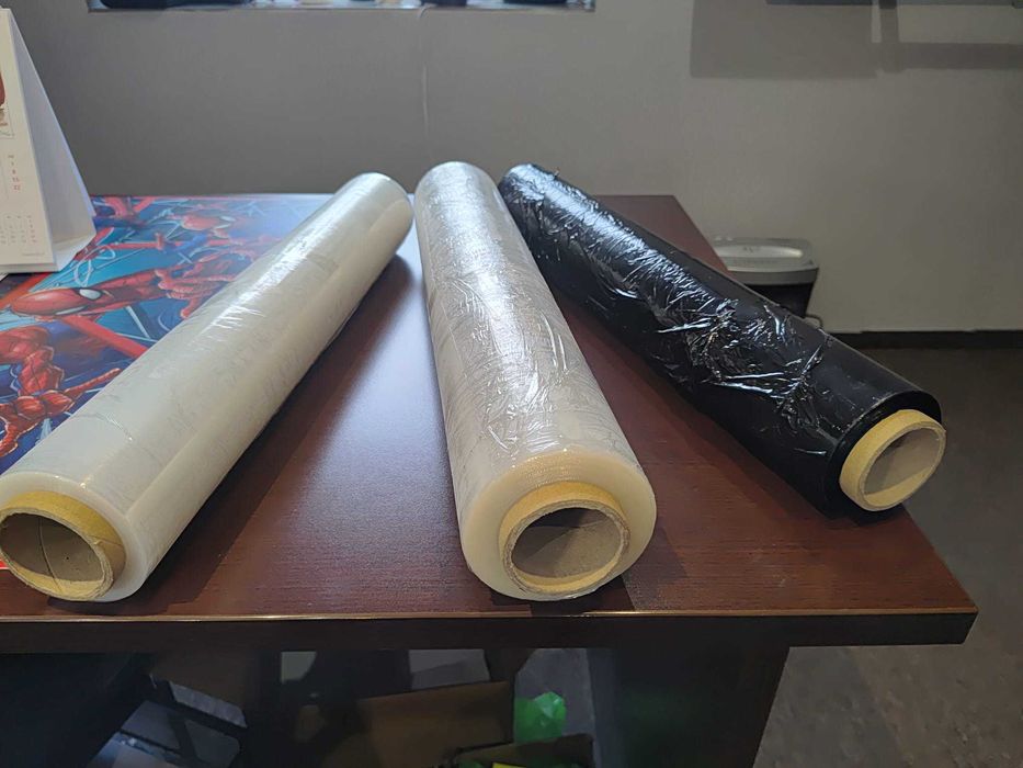 Folia stretch pakowa czarna