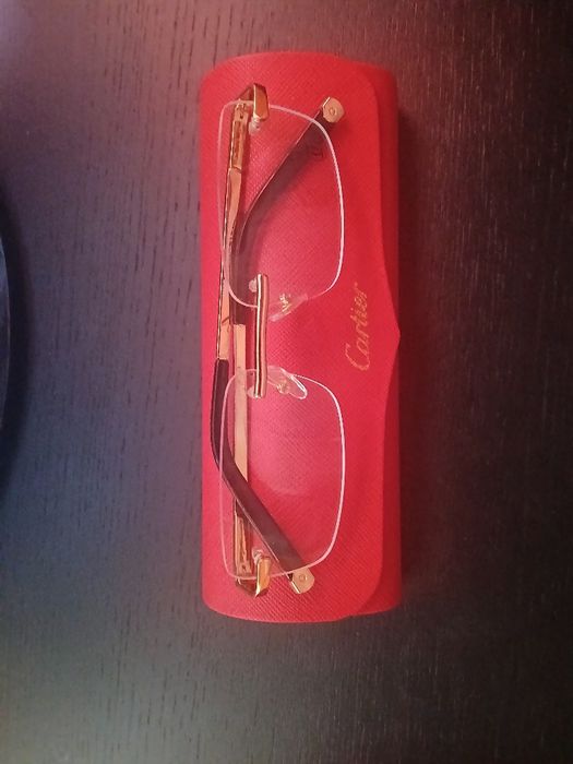 Okulary cartier zerówki